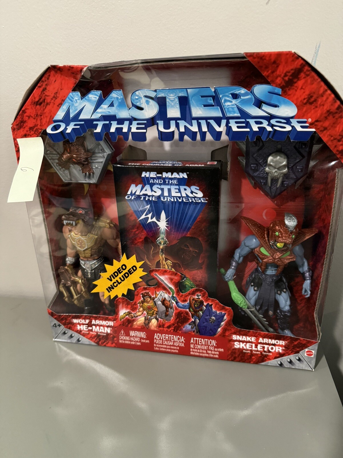 Mattel Masters of the Universe 200x Wolf Armor He-Man Snake 