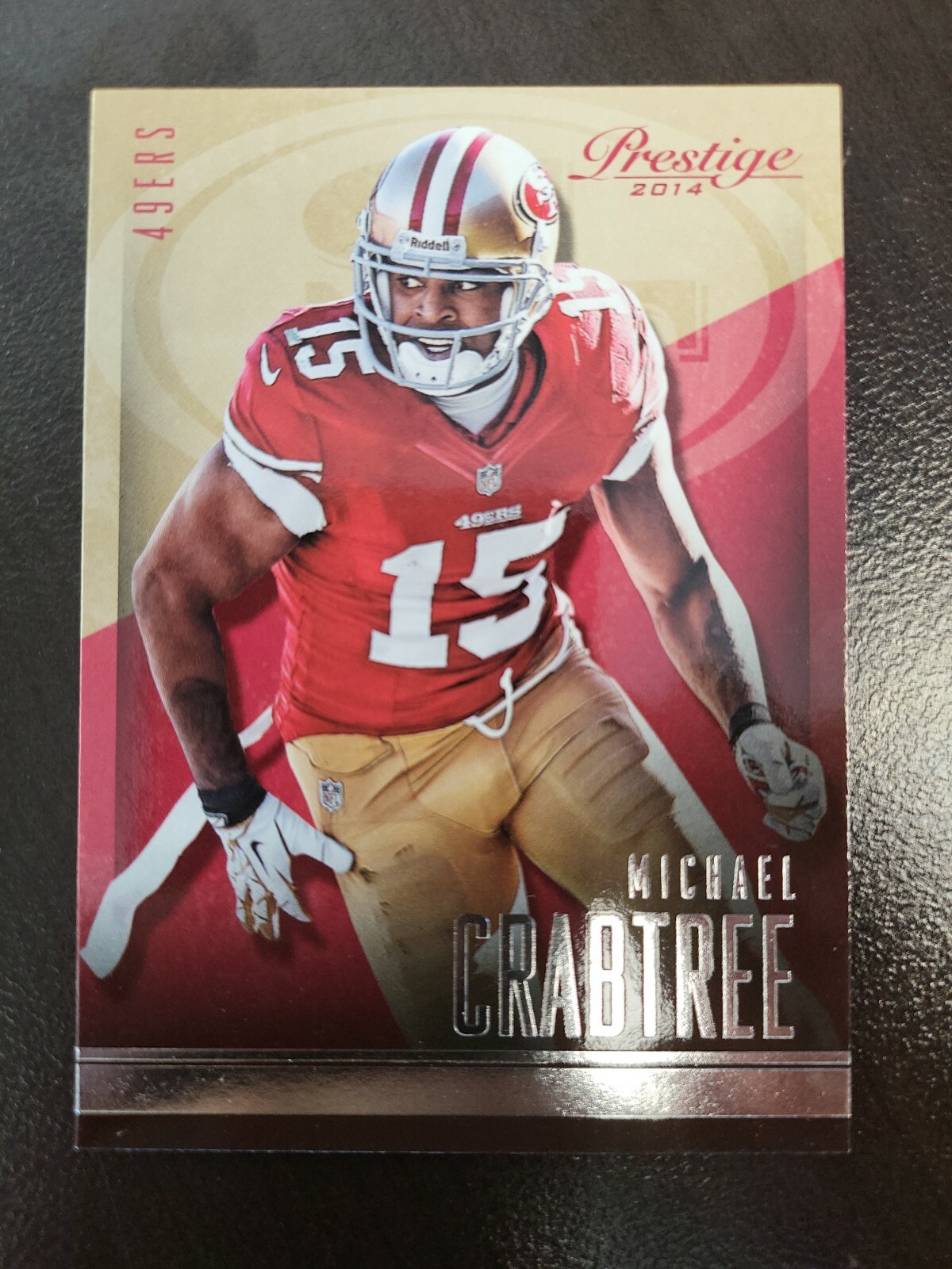 2014 Prestige Michael Crabtree card #189