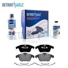 Front Ceramic Brake Pads w/ Hardware Kit for 2006-2009 Jaguar XJ8 XK Vanden Plas