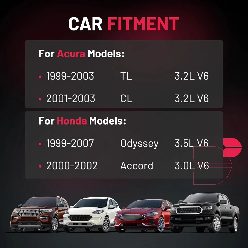 Paquete de 6 bujías de bobina de encendido UF242 para Honda Accord V6 2000-2007 3,0 L Foto 3 de 4