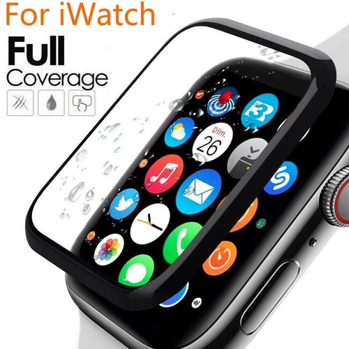 1/2/3PCS Screen Protector 38/42/40/44/49mm For iWatch series 8 7 6 SE 5 4 Glass - Photo 15 sur 18