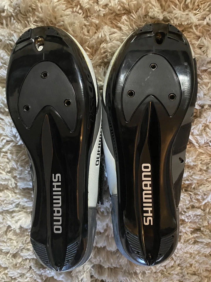 Sapatos femininos Shimano SH-R098W SPDSL de ciclismo de estrada 39 UE / 6 EUA / 24,5 CM - Cinza - Imagem 4 de 4