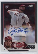 2023 Topps Chrome Update Auto Graham Ashcraft #AC-GAA Auto n0c