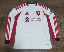 Liverpool FC 2025-26 Away Long Sleeve adidas JV6448 Jersey JASPO L Used