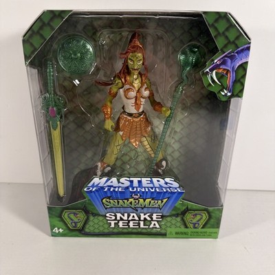 200x MASTERS OF THE UNIVERSE vs SNAKEMEN SNAKE TEELA FIGURE with SHIPPER BOX