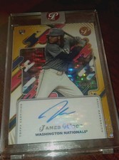 Topps 2025 Pristine James Wood Washington Nationals Rookie Autograph Gold /50