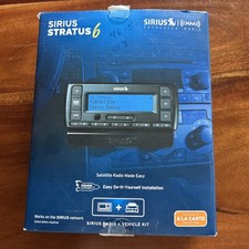 Sirius Stratus 6 Vehicle Kit XM Satellite Radio Model SDSV6 BRAND New Open Box
