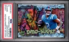 2023 WC Dino-Might Jaxson Dart SILVER KALEIDOSCOPE Rookie #'D 22/25 PSA 10 POP 1
