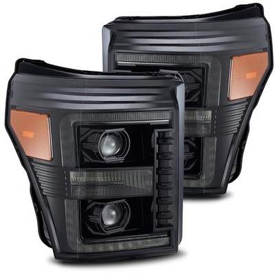 AlphaRex Headlight - Fits 11-16 Ford SuperDuty Projector Headlights Plank Style