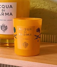 ACQUA DI PARMA Christmas Holiday Neve Fresca scented 35g Candle, Limited