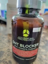 Advanced Trichology DHT Blocker Hair Growth Supplement 120 Caps Open box but new