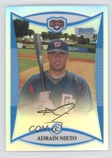 2008 Bowman Draft Prospects Chrome Refractor Adrian Nieto #BDPP9 0o9