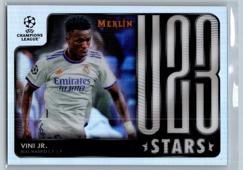 Vini Jr. #U23-7 2021 Topps Merlin Chrome UEFA U23 Stars card