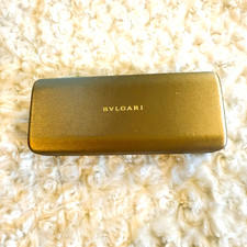 Bvlgari Hard Case Champagne Sunglasses Eyeglasses Box