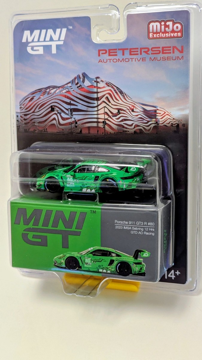 minigt Porsche 911 GT3 R #80 開封品 Petersen Museum Exclusive! Mini GT PORSCHE 911 GT3 R REXY #80