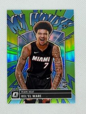 2024-25 Donruss Optic Kel’El Ware RC My House Lime Green Prizm /199 Heat