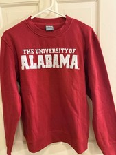 University Of Alabama Crimson Tide Sweatshirt Crewneck Embroidered Size S