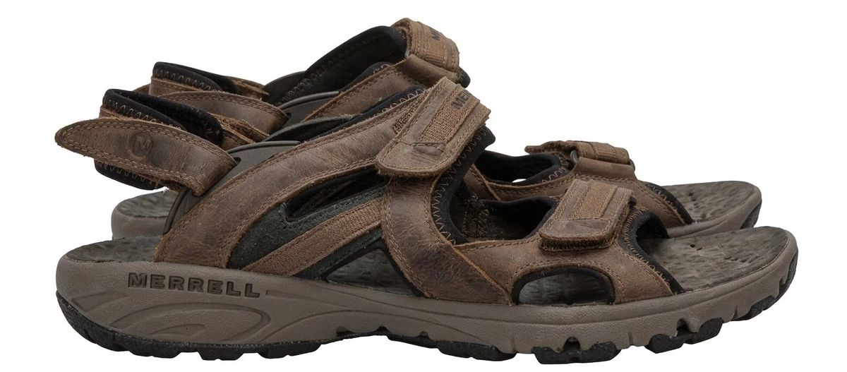 Merrell Leather Upper Straps Sandals for Men for sale | eBay display picture 3