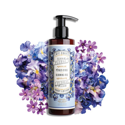 Panier Des Sens Iris French Body Lotion For Women - Perfumed Hand Lotion Pump