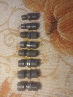 Snap-on 8 Pc 1/4'' Drive 6-Point  METRIC Shallow Impact Swivel Socket Set