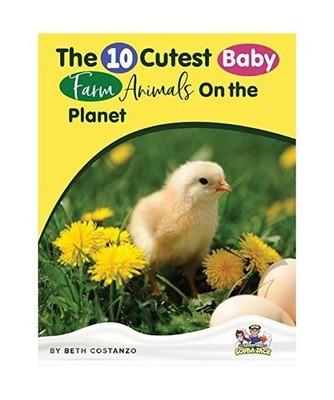 Baby Farm Animals Booklet With Activities for Kids ages 4-8, Costanzo
