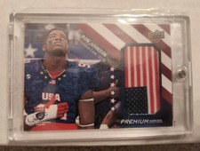 Ron Johnson - 2016 USA Upper Deck Football Flag Patch 1/1 University Of Michigan