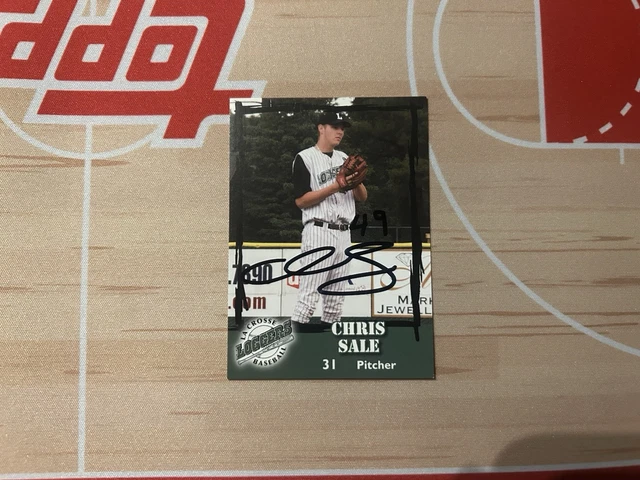 2008 Lacrosse Loggers Chris Sale Auto Rookie RARE