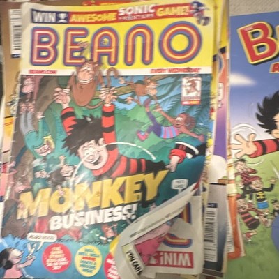The Beano Annual Mixed Lot 2011 & 2014 &2020 Dennis the Menace English Colour