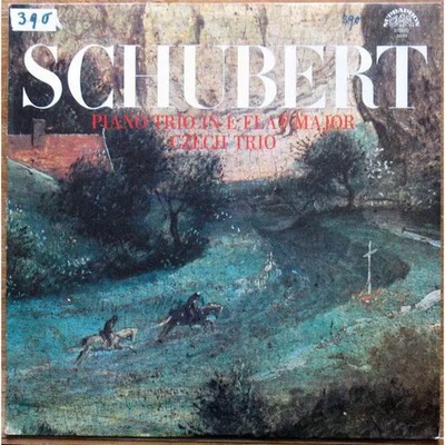 Klaviertrio Es-Dur, Franz Schubert und Tschechisches Trio