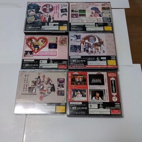 Sega Saturn Sakura Wars Complete Game Set Tested Working Japan Import