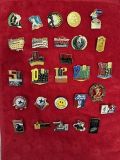 Vintage Atlanta 1996 Olympic Games Lapel Pin HUGE Lot of 28 Pins!