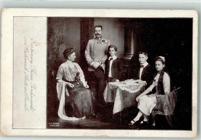 10678557 - Kosel Vienna 1913 Archduke Franz Ferdinand with family publisher BKW