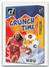 2025 Panini WNBA Donruss Crunch Time Kelsey Mitchell #6 Indiana Fever