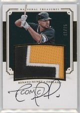2017 Panini National Treasures Gold 1/15 Renato Nunez #RJSV-RN Auto 09xd