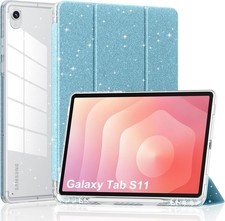 Slim Trifold Stand Cover for Samsung Galaxy Tab S11 11" 2025 with Pencil Holder