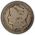 1883-CC $1 Morgan Silver Dollar - VG Key Date Carson City - SKU-B5820