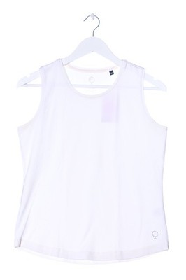BO VIVA Basic Top Damen Top Gr. DE 40 weiß Casual-Look