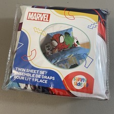 Marvel Spidey and His Amazing Friends Twin Sheet Set Superheroes Spiderman