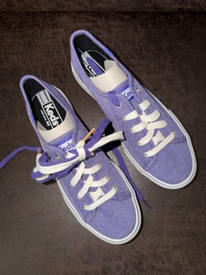 KEDS Double Up Jersey Purple Size 7.5 New