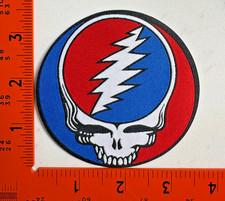 Grateful Dead Steal Your Face Iron-On/Sew-On Patch