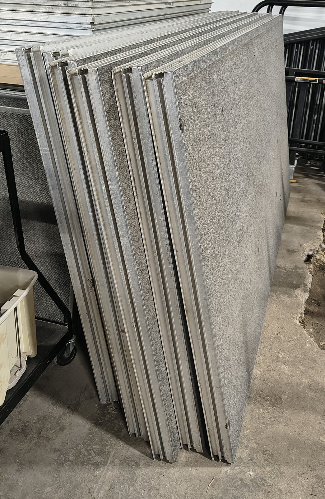 Lot of 12 Wenger Versalite 4'x8' Portable Aluminum Stage Riser ...
