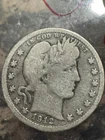 1912-s Barber Quarter, Better date, Better Condition, 99c Shipping