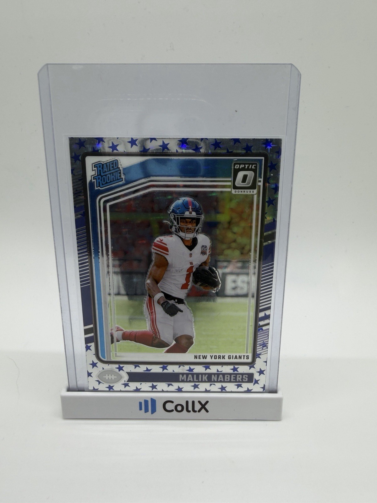 2024 Panini Donruss Optic - Rated Rookie Malik Nabers #271 Stars Prizm (RC)