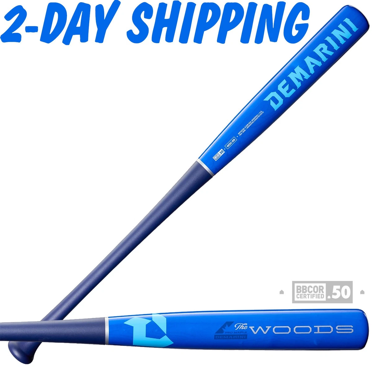 DeMarini Voodoo Baseball Bat 32 / 23 (-3) 2 5/8 BBCOR .50 SC4 Alloy VDC11 WHITE