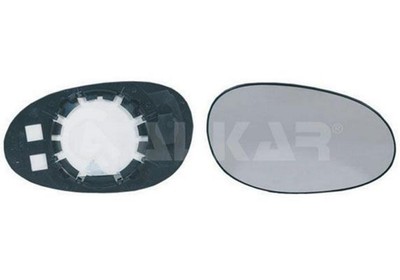 ALKAR 6402010 Spiegelglas Außenspiegel Rechts für SMART FORTWO Coupe (450)