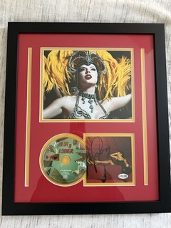 Taylor Swift The Life of a Showgirl Signed Photo Framed CD JSA Authentic Auto
