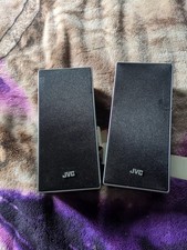 Pair of JVC SP-THD5F Home Theater Surround Sound Speakers Bookshelf Speakers NOS