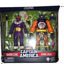 Hasbro Marvel Legends Marvel Baron Zemo & Arnim Zola Set 2 Pack NISB