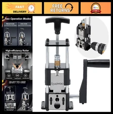 "Dual Wire Stripper Tool - Manual & Drill-Powered, Strips 0.06"-1" Scrap Wire"