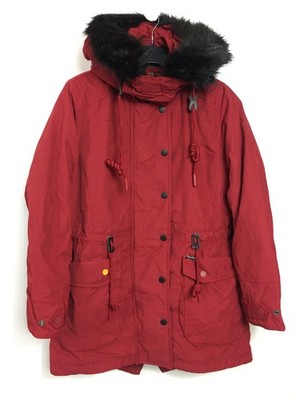 KHUJO Damen Parka Modell: Mimura Rot L